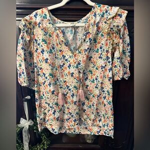 Ivy Jane Multicolor Floral Blouse
